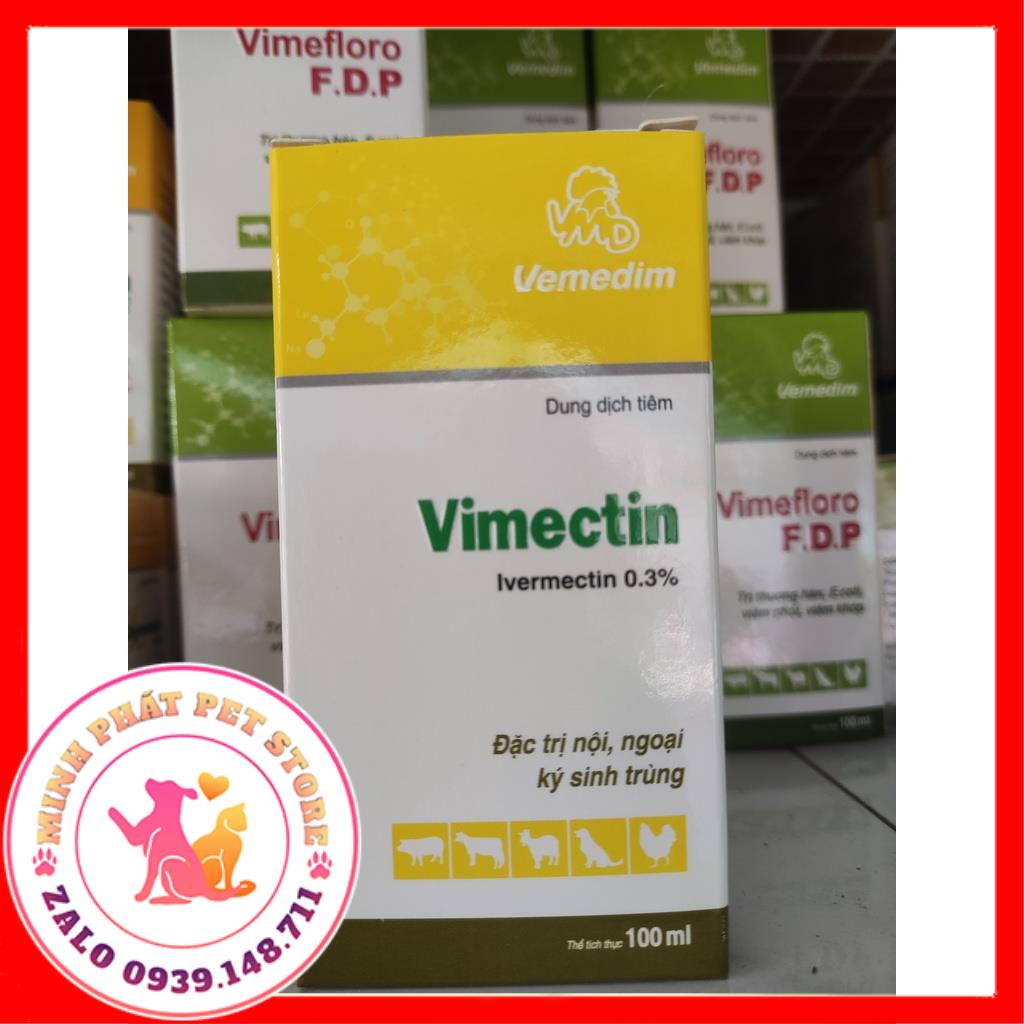 Xỗ lãi 20ml & 100ml nội ngoại ký sinh trùng trên gia súc gia cầm