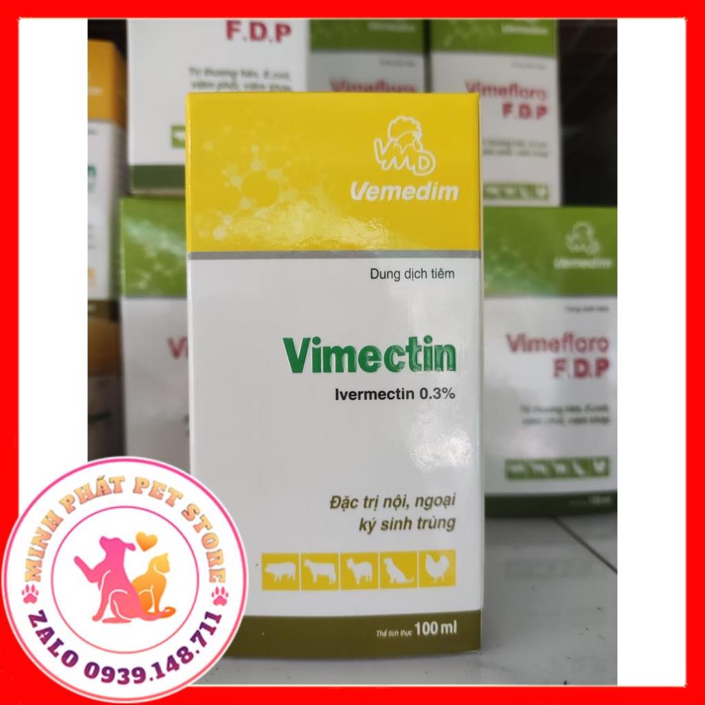 Xỗ lãi 20ml & 100ml nội ngoại ký sinh trùng trên gia súc gia cầm