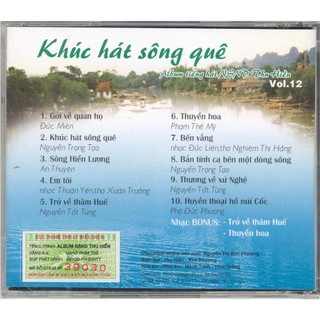Đĩa cd 2948.thu hien - khuc hat song que chất lượng cao