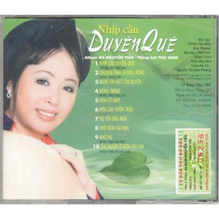Đĩa cd 2951.thu hien - nhip cau duyen que chất lượng cao