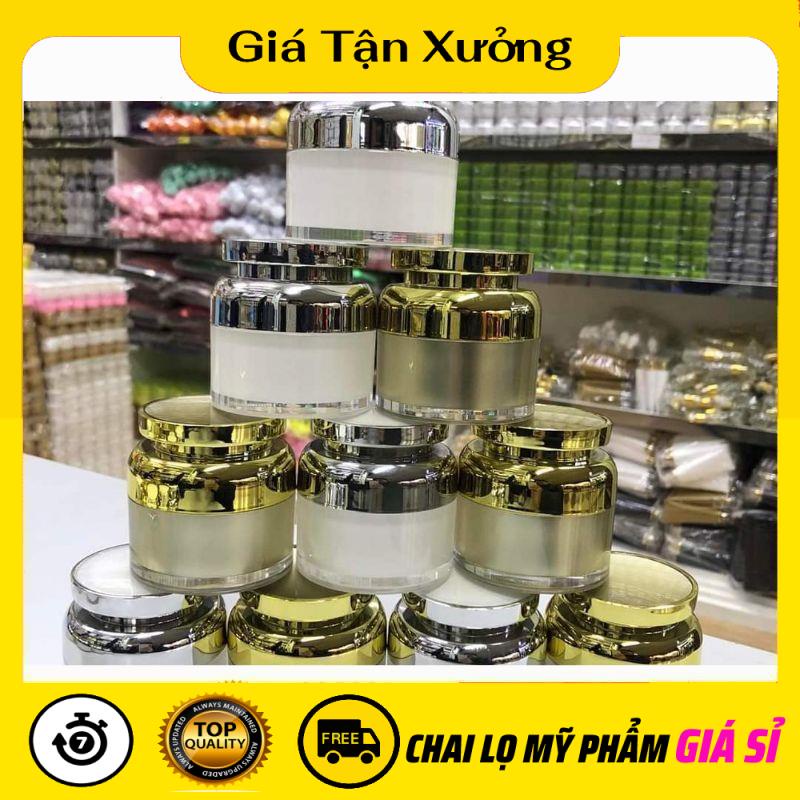 Hũ Hộp Chiết Mỹ Phẩm, Hủ Hộp Đựng Kem Face Cao Cấp QC Nắp Eo 10g, 30g