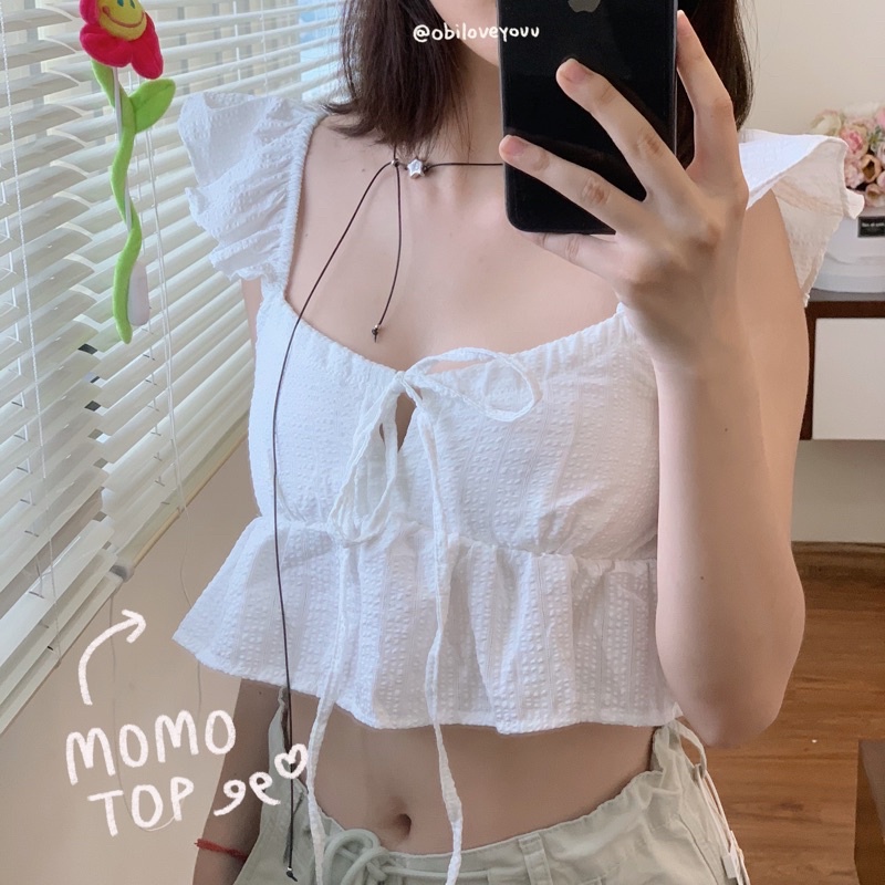 Obiloveyouu - Áo hai dây cánh tiên Momo