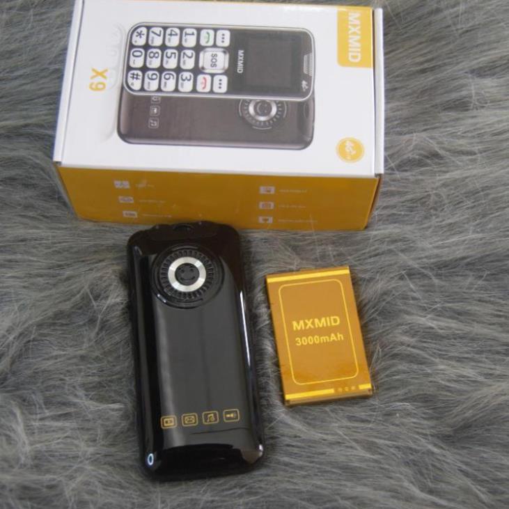 { BH 6 THÁNG } điện thoại người già, cao tuổi X9, Đọc Số, Loa To, Chữ To Pin Trâu. BẢO HÀNH 1 ĐỔI 1 TRONG 2 THÁNG | BigBuy360 - bigbuy360.vn