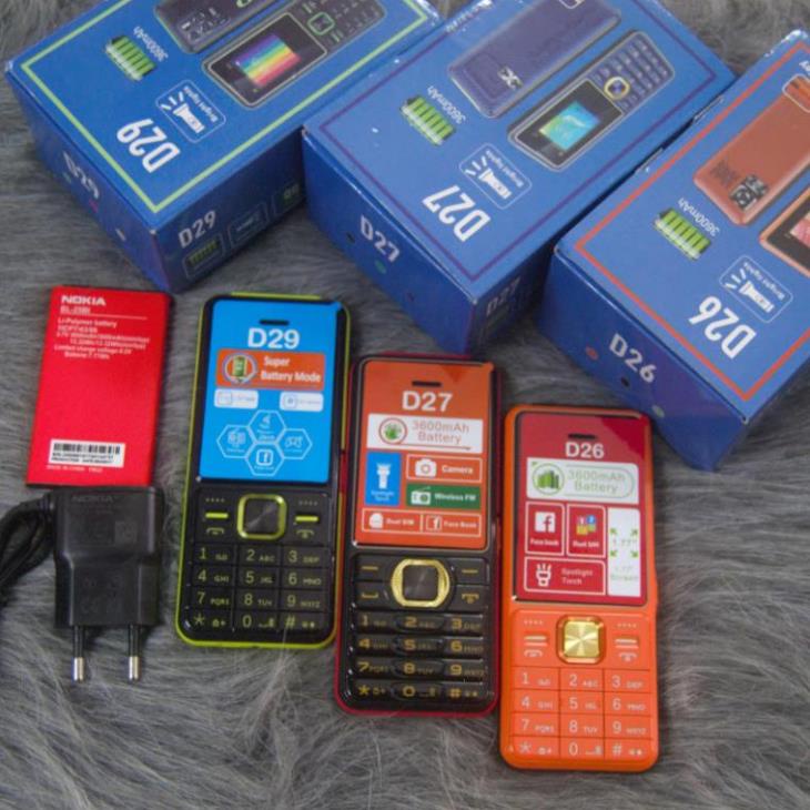 { HOT HOT } điện thoại giá rẻ nokia D26.D27.D29 4G 2sim. Pin khủng, loa to sóng khỏe. BH 6 THÁNG. 1 ĐỔI 1 TRONG 2 THÁNG | BigBuy360 - bigbuy360.vn