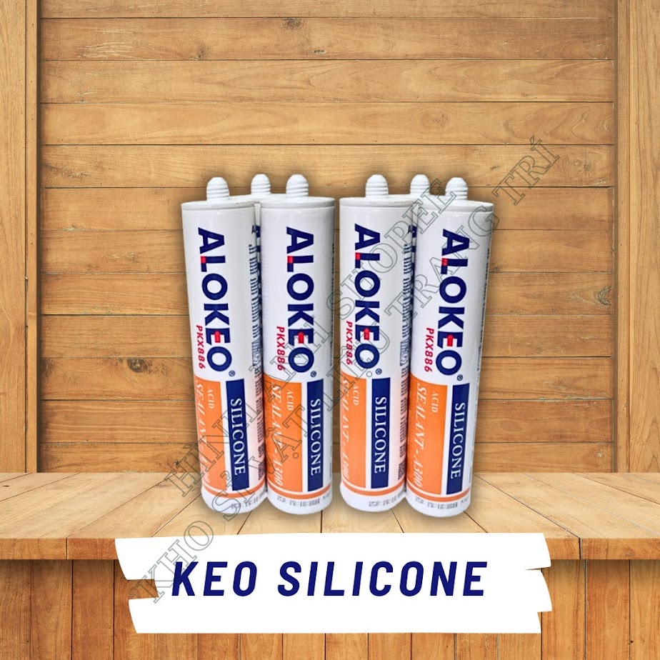 Keo Silicone A300 Màu Trắng Trong