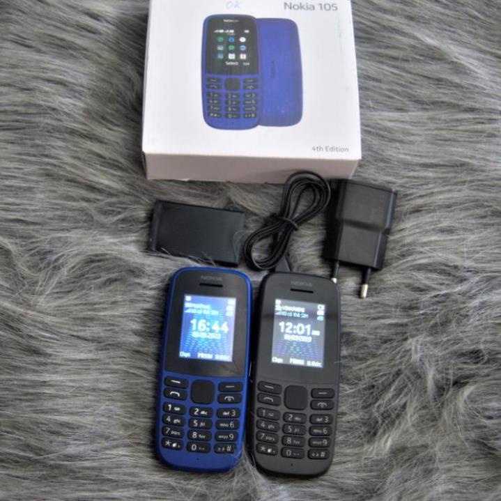 { BH 6 THÁNG } điện thoại giá rẻ nokia 105 (2019) sóng 4G, 2Sim. BẢO HÀNH 1 ĐỔI 1 TRONG 2 THÁNG | BigBuy360 - bigbuy360.vn