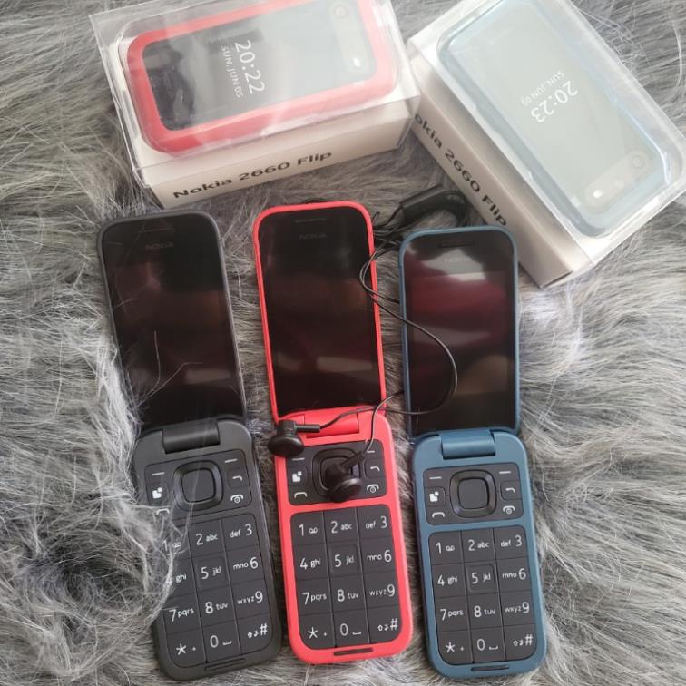 { BH 6 THÁNG } điện thoại giá rẻ nokia 2660 Filip sóng 4G 2sim. BẢO HÀNH 1 ĐỔI 1 TRONG 2 THÁNG