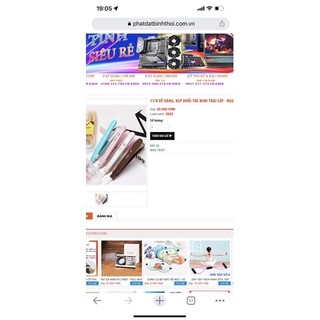 Máy Kẹp Tóc - Máy Ép Duỗi Tóc Mini _Make Time hàng chuẩn đẹp