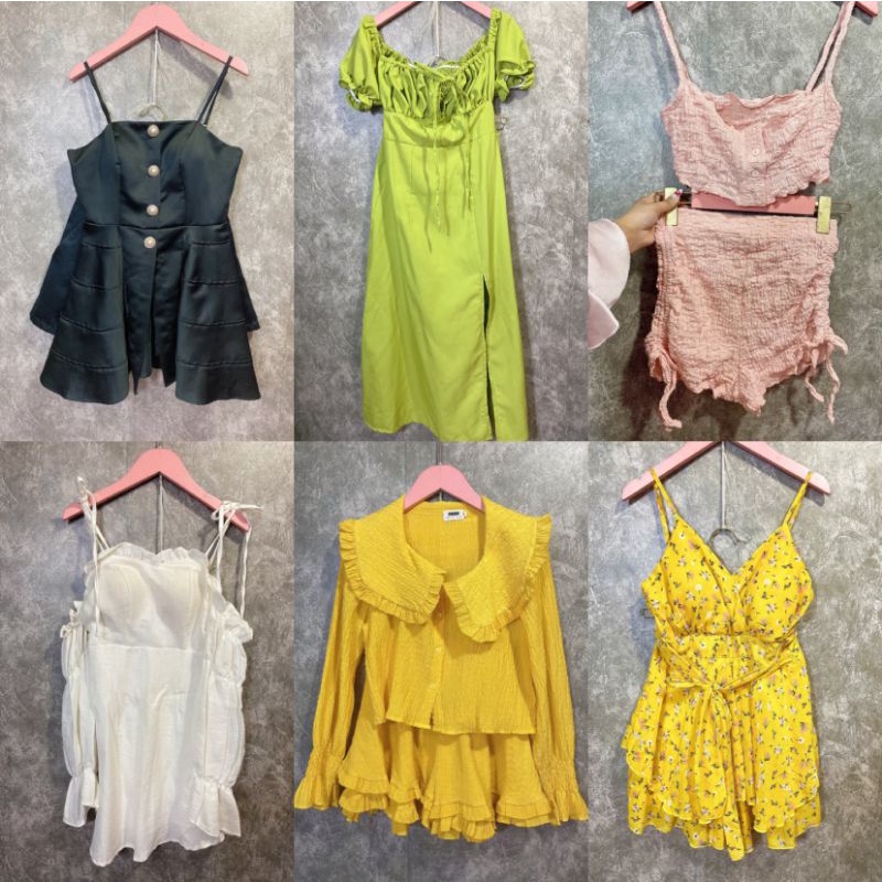 váy maxi chất xốp Dễ thương
