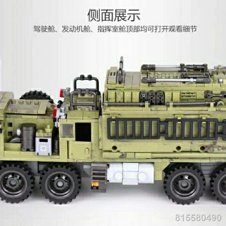 Tương thích với Lego Star Fort XB-06014 Mô Hình Quân Sự Scorpio Xe Tải Hạng Nặng Bé Trai Đồ Chơi Khối Xây Dựng Lắp Ráp