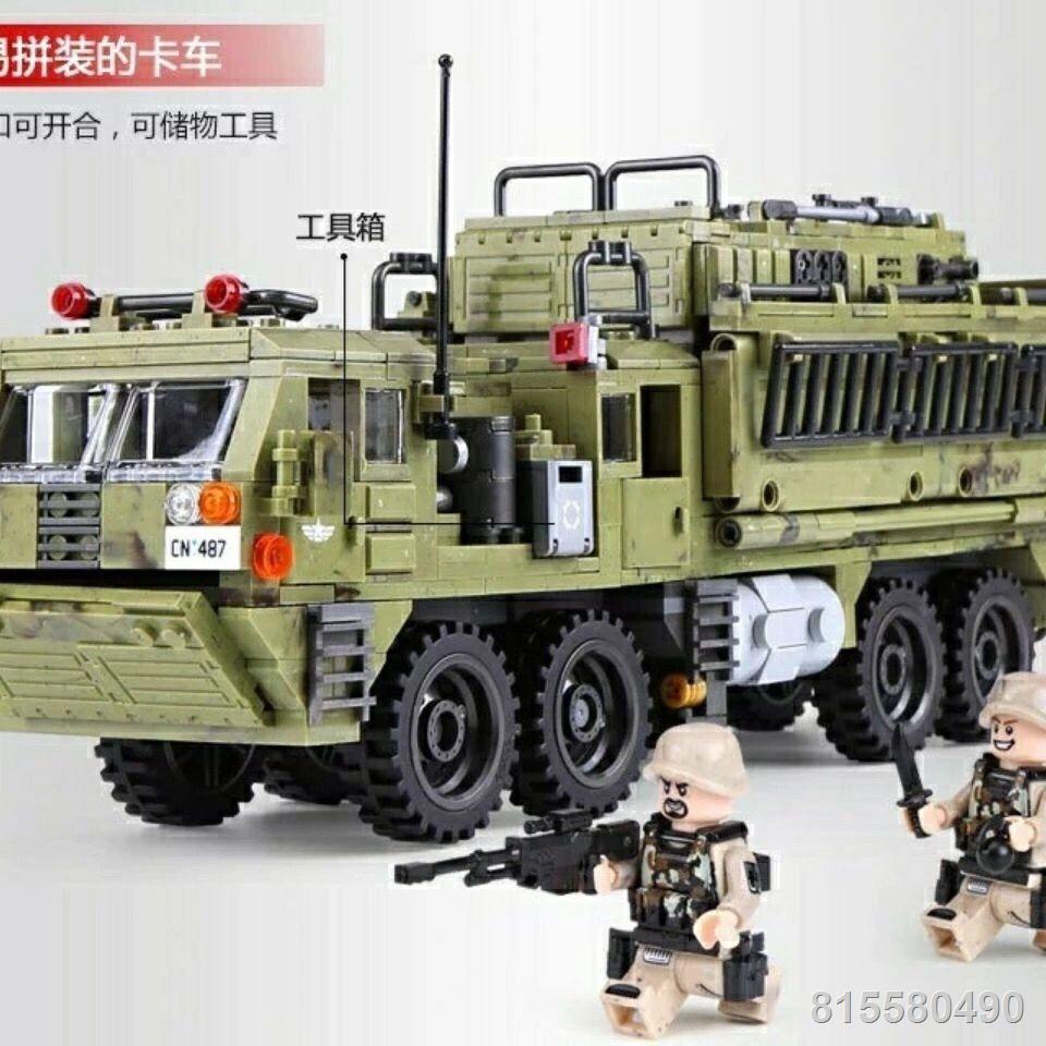 Tương thích với Lego Star Fort XB-06014 Mô Hình Quân Sự Scorpio Xe Tải Hạng Nặng Bé Trai Đồ Chơi Khối Xây Dựng Lắp Ráp