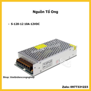 Nguồn tổ ong s-120-12 10a-12vdc