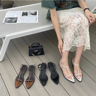 Giày sandal nữ windy dây mảnh gót 3cm mũi nhọn thời trang sd-0334