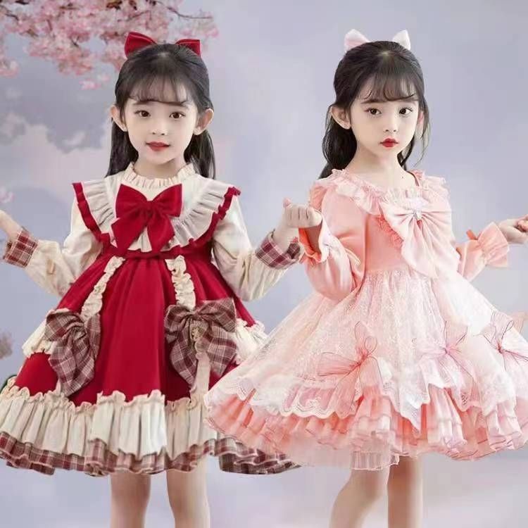 Đầm Công Chúa lolita Xinh Xắn Theo Phong Cách Trung Hoa Dành Cho Bé Gái 9.4