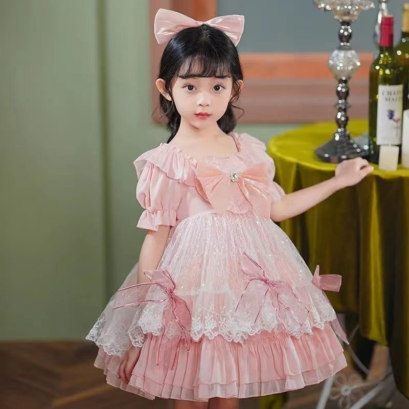 Đầm Công Chúa lolita Xinh Xắn Theo Phong Cách Trung Hoa Dành Cho Bé Gái 9.4