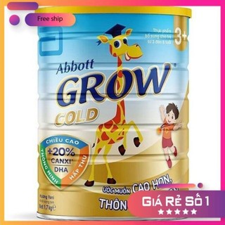 Giá tốt nhất sữa bột Abbott grow 3+ lon 900g