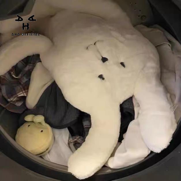 Thỏ Nhồi Bông Màu Trắng Dễ Thương Dùng Làm Quà Tặng Sinh Nhật