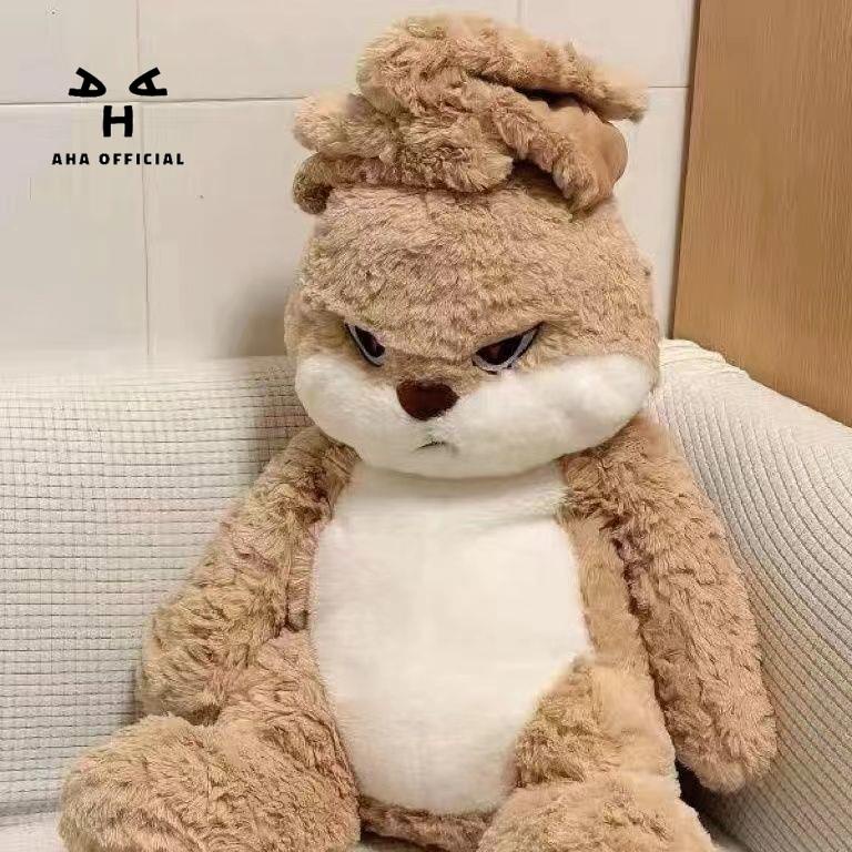 Thú Nhồi Bông Hình Thỏ Dễ Thương Cho Bé
