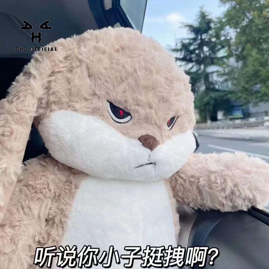 Thú Nhồi Bông Hình Thỏ Dễ Thương Cho Bé