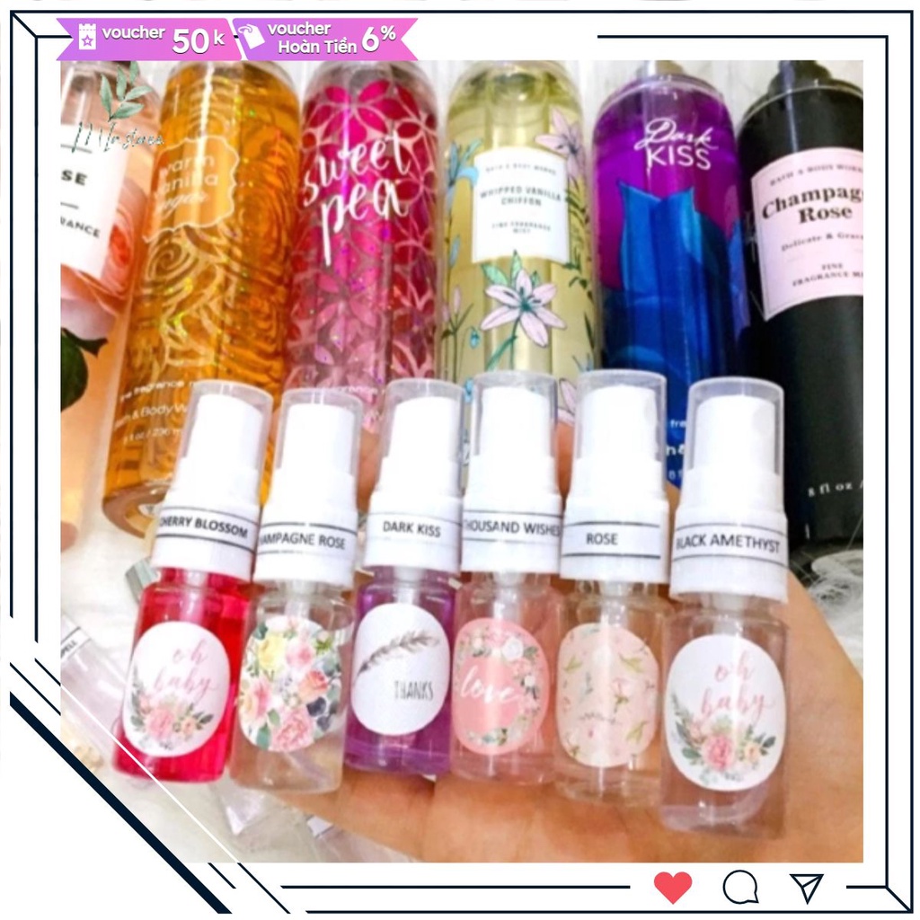 [𝟭𝟬𝗺𝗹] Xịt Thơm Toàn Thân 𝑩𝒂𝒕𝒉 & 𝑩𝒐𝒅𝒚 𝑾𝒐𝒓𝒌𝒔 𝑻𝒐̂̉𝒏𝒈 𝑯𝒐̛̣𝒑🌠𝙼𝚒𝚊 𝚂𝚝𝚘𝚛𝚎 🌠