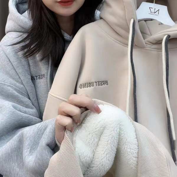 Áo Sweater Dáng Rộng Ấm Áp Thời Trang Thu Đông Cho Nữ