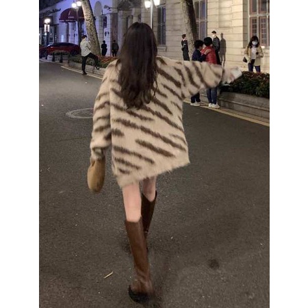 Áo sweater Dáng Rộng Phong Cách Thời Trang Thu Đông Hàn Quốc