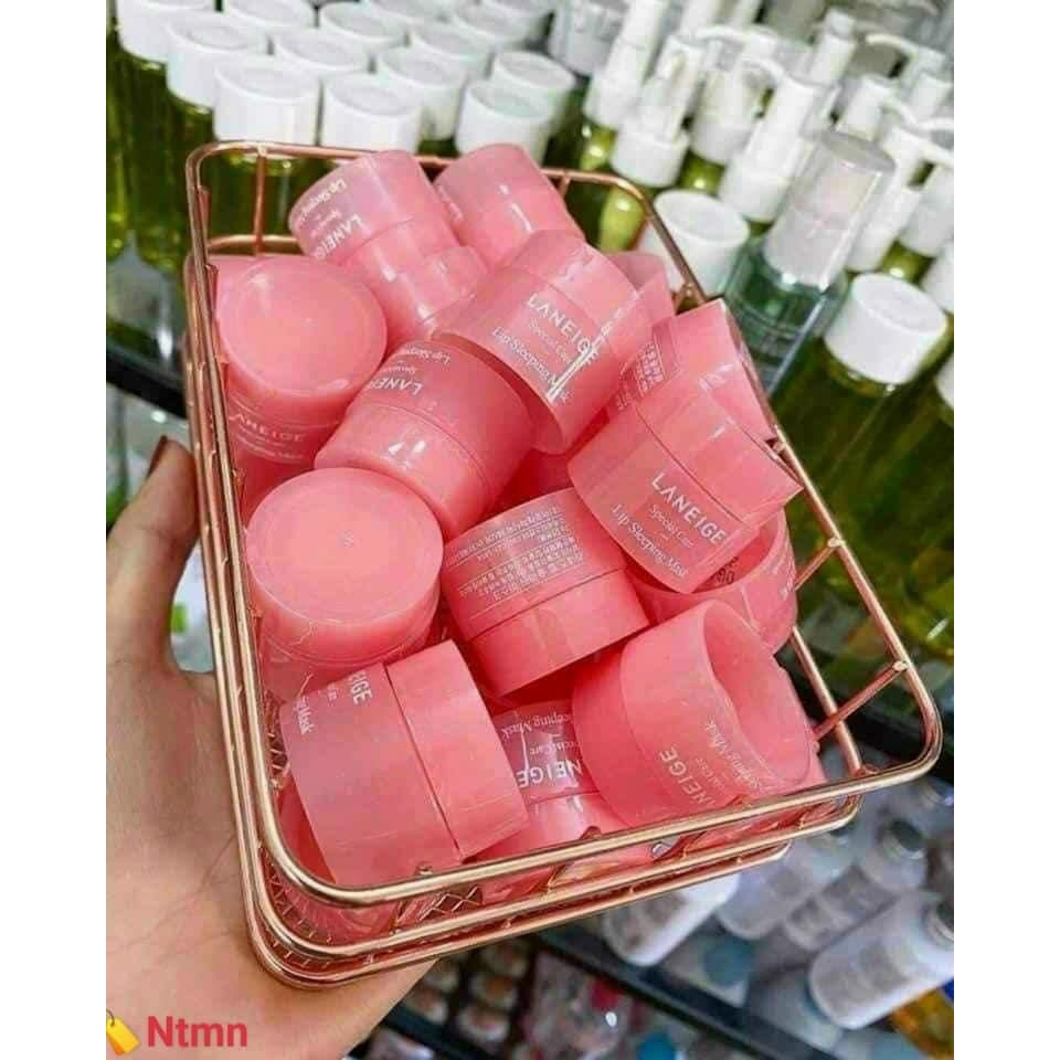 Mặt nạ ngủ cho môi Laneige 3g hương quả mọng dưỡng môi mềm mịn