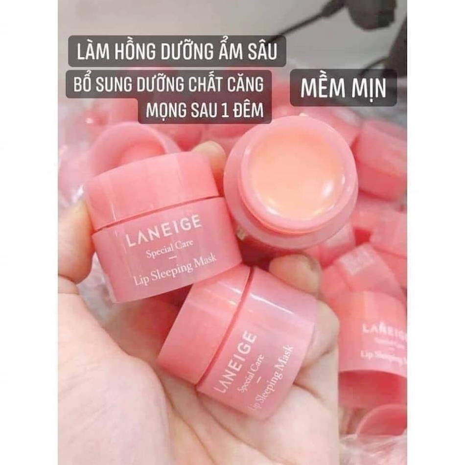 Mặt nạ ngủ cho môi Laneige 3g hương quả mọng dưỡng môi mềm mịn