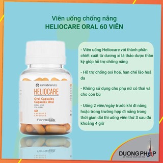 Viên uống chống nắng Heliocare 60 viên