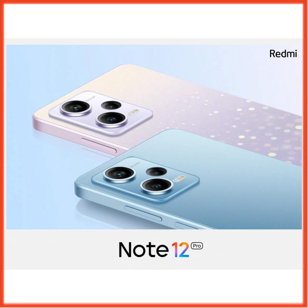 Điện thoại Xiaomi Redmi Note 12 Pro 5G - hàng nhập khẩu fullbox nguyên seal bảo hành 12 tháng