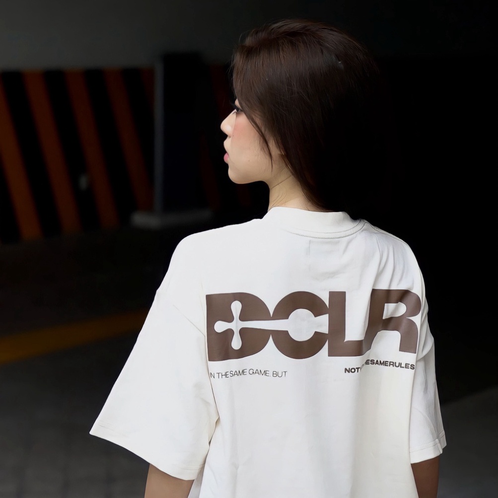 Áo Thun Local Brand Unisex DÉCLORE Signature T-Shirt, Áo Phông Unisex 100% Cotton 2 chiều Basic Tee