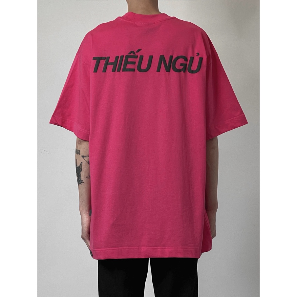 Áo Thun Unisex SILENCE T-SHIRT ÁO THIẾU NGỦ, Áo Phông Unisex 100% Cotton 2 chiều Basic Tee