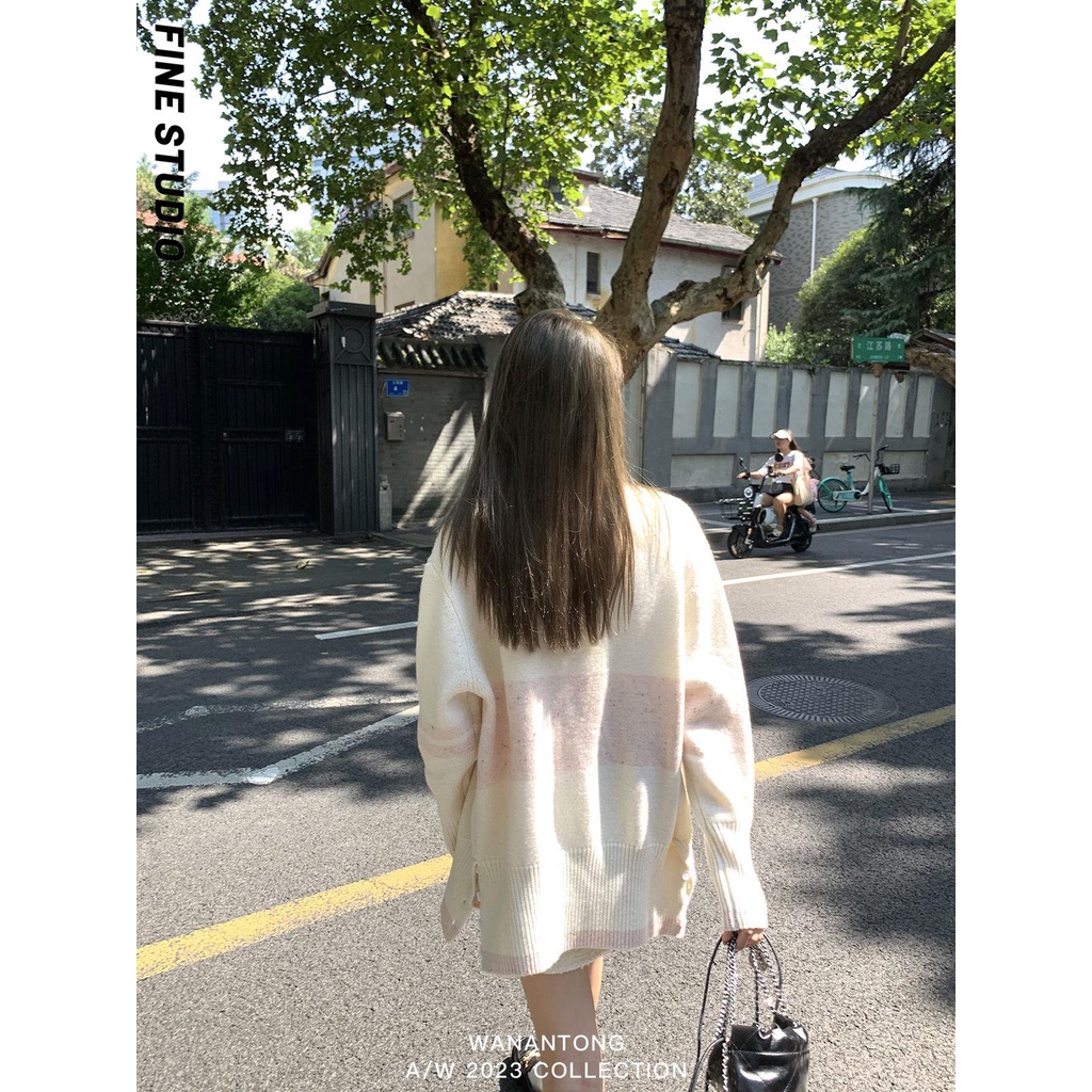 Áo Khoác Len Dệt Kim Thời Trang Mùa Thu Dành Cho Nữ