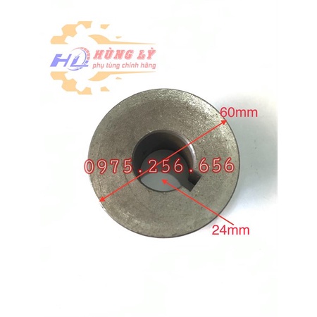 Puly 24*60mm 2 Rãnh A puly các loại phụ tùng máy nông nghiệp phụ tùng Hùng Lỳ