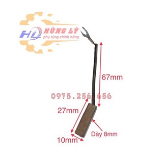 Chổi Than Củ phát điện 3KW => 7KW phụ tùng máy phát điện phụ tùng Hùng Lỳ