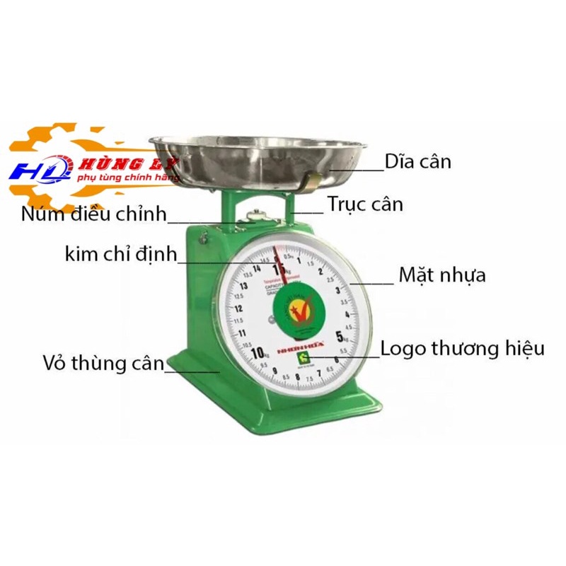 cân Đồng hồ 15kg nhơn hòa
