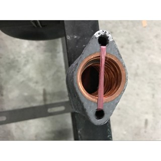 Gioăng cổ xả 2 tai máy nổ 6=8 r175=r180 phụ tùng hùng lỳ
