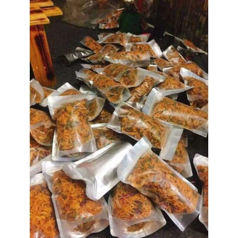 100gr Khô gà lá chanh loại ngon Shop Bố Ớt