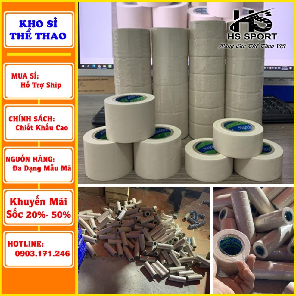 Băng Keo Thể Thao, Băng Keo Thể Thao Nano, Băng Keo Đá Bóng Màu Kem