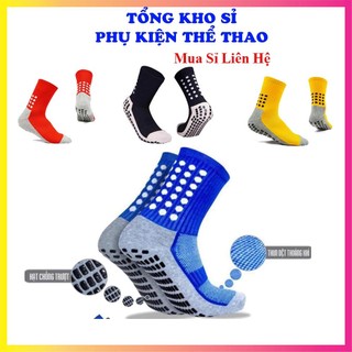 【 KHO SỈ 】Tất Chống Trơn Đá Bóng, Vớ Chống Trượt Thể Thao
