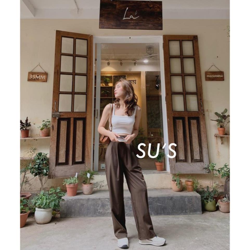 ÁO 2 dây bản to có mút ngực 2 dây croptop Ao2daybantocodem6045/P1K12 | BigBuy360 - bigbuy360.vn