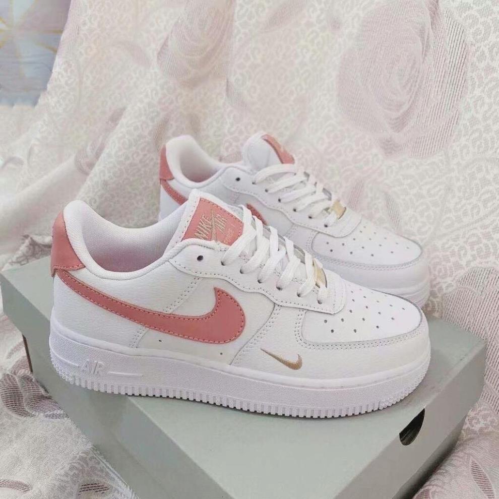 🔥🔥Giày thể thao_nike af1 vệt hồng nữ ,Giày Air Force 1 Essential Rust Pink Hàng Cao Cấp