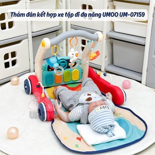 THẢM ĐÀN KẾT HỢP XE TẬP ĐI UMOO