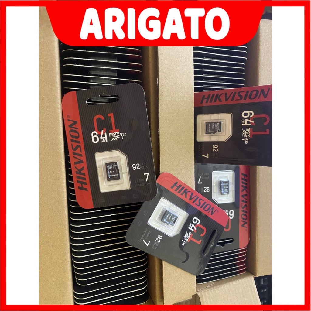 Thẻ Nhớ Micro SD HC 32GB 64GB 128GB Ultra Class 10 667x 100MB/s Arigato