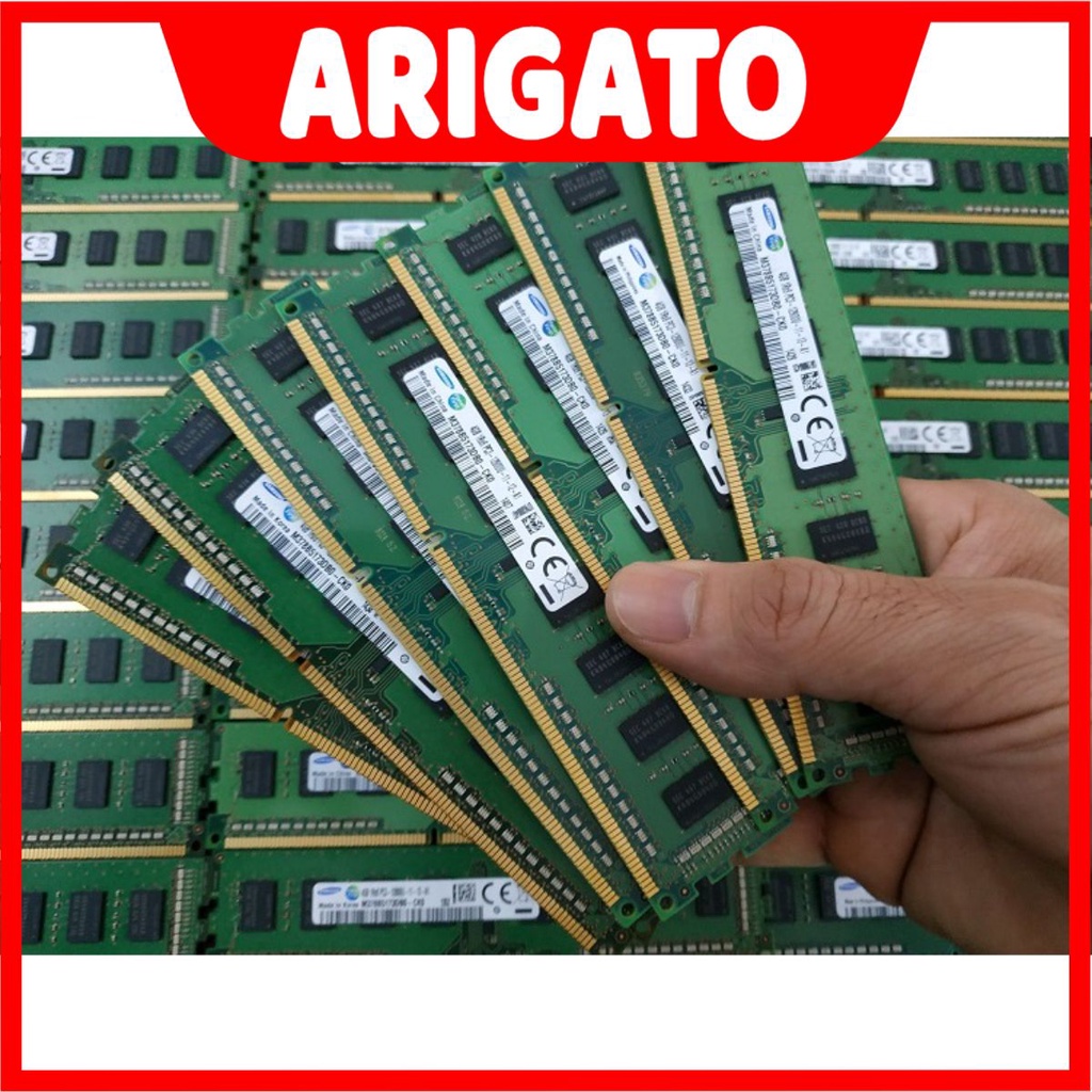 Ram DDR3 2gb/ 4gb bus 1333/ 1600 hàng bóc máy đồng bộ SS  bảo hành 12 tháng chất lượng cao giá rẻ ARIGATO
