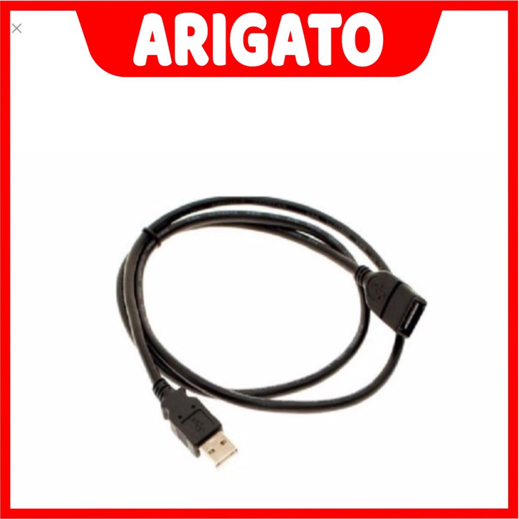 [Mã ELFLASH3 hoàn 10K xu đơn 20K] Dây usb nối dài 3m đen chống nhiễu