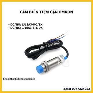 Cảm biến tiệm cận từ 24v 2 dây phi 18 dc/no dc/nc omron