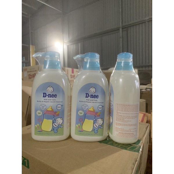 Nước Rửa Bình Sữa Dnee 500ml , Súc Bình Rửa Núm Ti Dnee Chai Nhựa