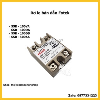 Solid state module ssr - 100va, 100da, 100dd, 100aa fotek