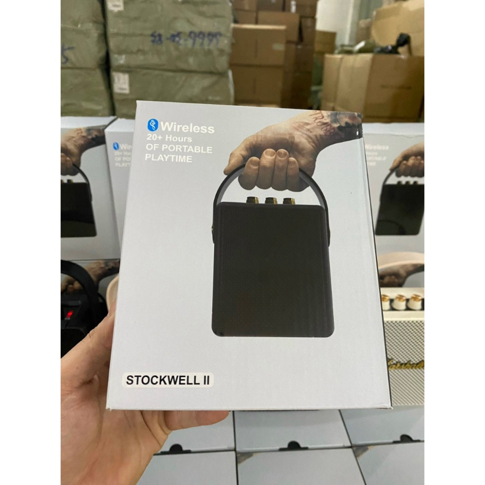 Loa bluetooth Marshall Stockwell 2 âm thanh chất lượng,loa Marshall M9 phiên bản nhỏ gọn tiện lợi cùng chế độ bảo hành | BigBuy360 - bigbuy360.vn